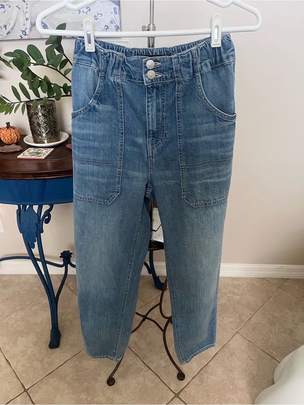 Veronica Beard Arya Straight High Rise Jeans - 25